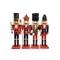 Wizardi Classic Wooden Christmas Nutcracker the Staffbearer Festive Decoration
